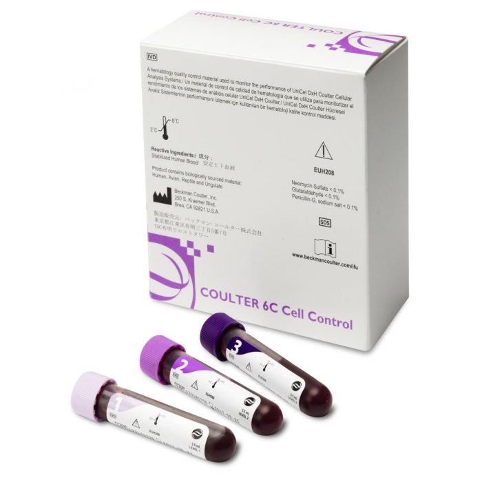 Beckman 6C Cell Controls, Hematology, 12 x 3.5 mL - Cavala Scientific