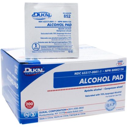 Alcohol prep pad